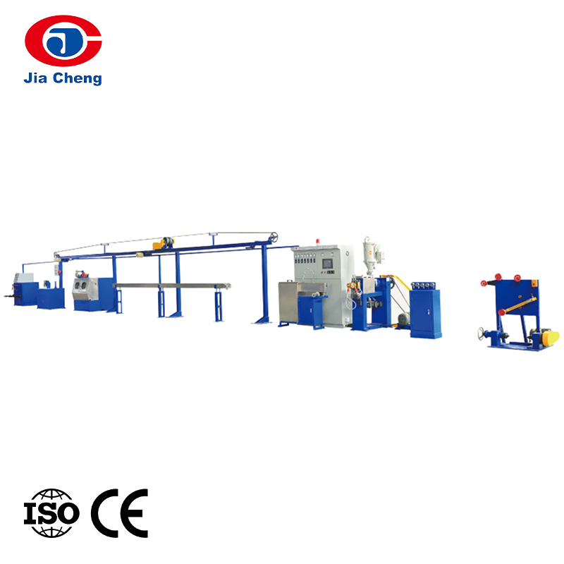 Extremt fin teflonkabel extrudering produktionslinje